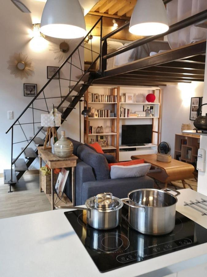 Appartamento Authentic Loft With Mezzanine & Exposed Stones Heart Of Lione Esterno foto