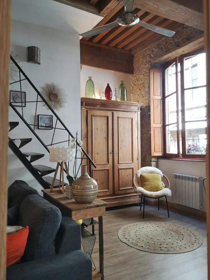 Appartamento Authentic Loft With Mezzanine & Exposed Stones Heart Of Lione Esterno foto
